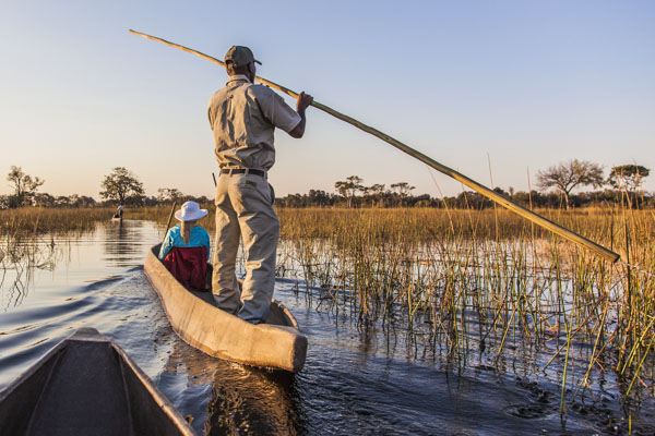 Makoro ride, Okavango Delta