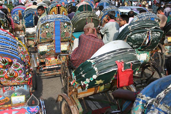 Rickshaw chaos