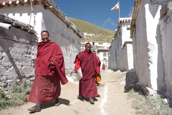 Tibetan monastery town