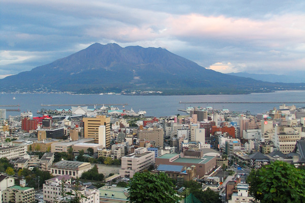 Kagoshima and Sakurajima