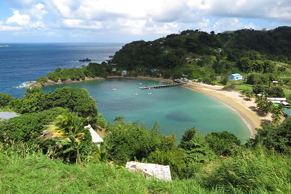 Beaches on Tobago's northwest side