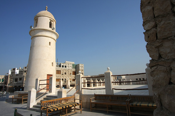 Minaret in old Doha