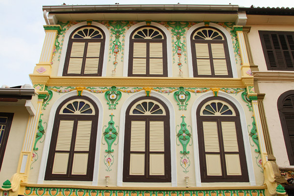 Ornamented houses
