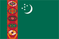 Flag of Turkmenistan