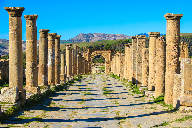 Roman Ruin at Djemila