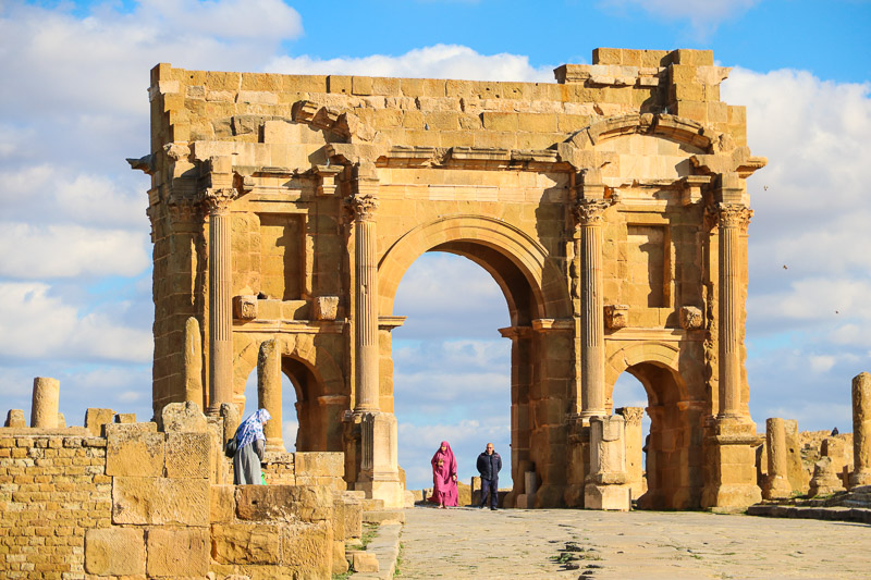 Roman Ruins in Timgad