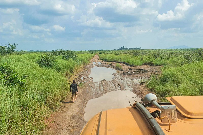 Congo Border Crossing at Ndende