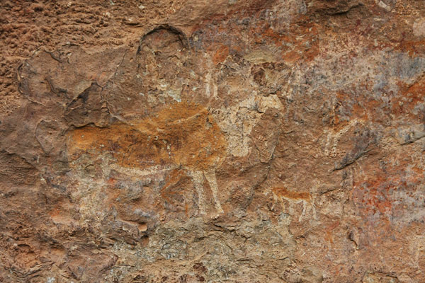 Rock paintings