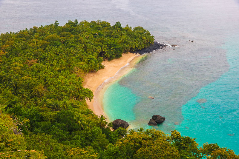 Viewpoint of Banana Beach
