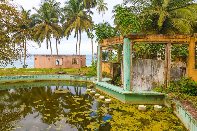 Abanded Hotel Praia Macaco
