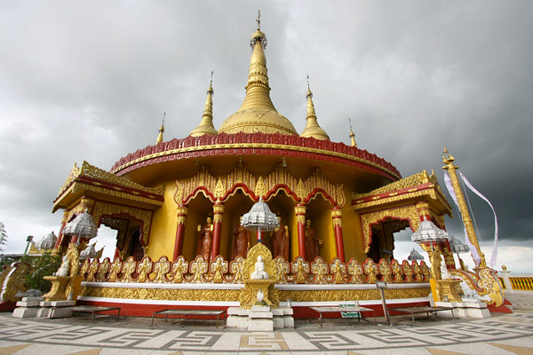 Golden stupa