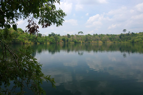 Crater lake of Yeak Lom