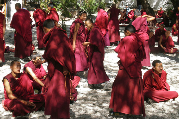 Debating monks