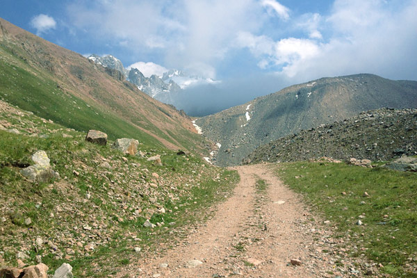 Trekking outside Almaty