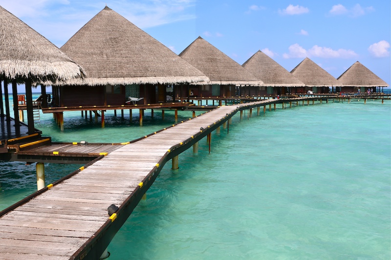 Overwater bungalows