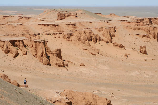 Flaming cliffs