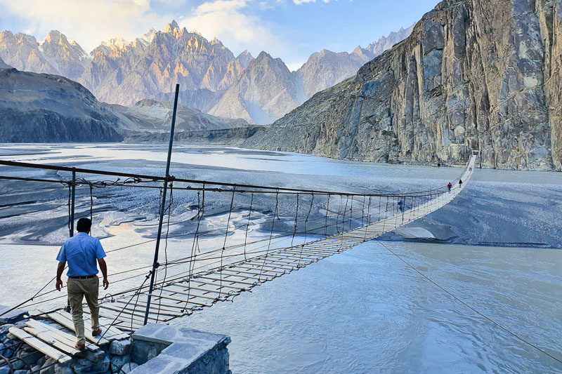 Hussaini Suspension Bridge