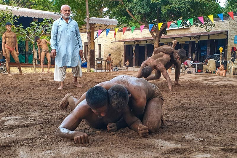 Mud Wrestling