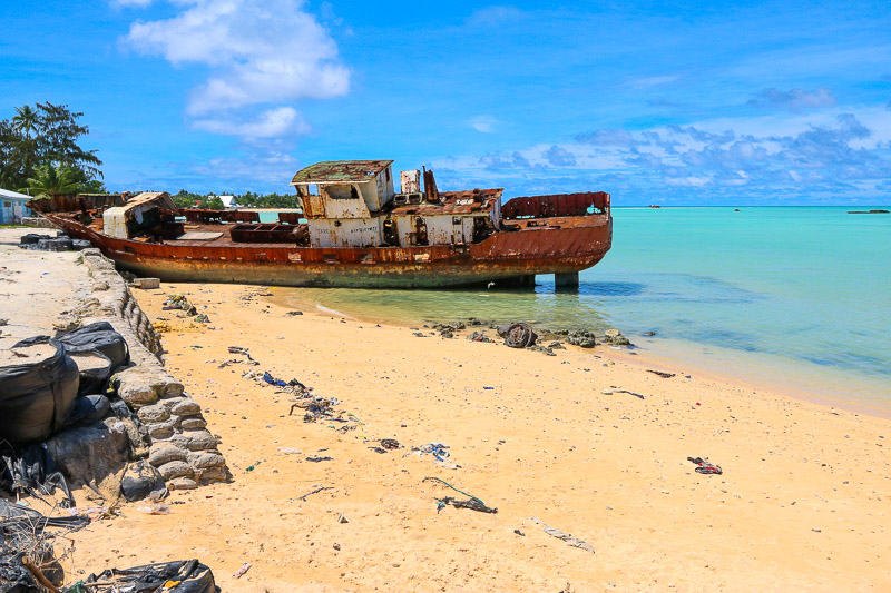 Red Beach and Shipwreck