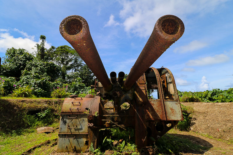 Japanese Bunker Complex from WWII