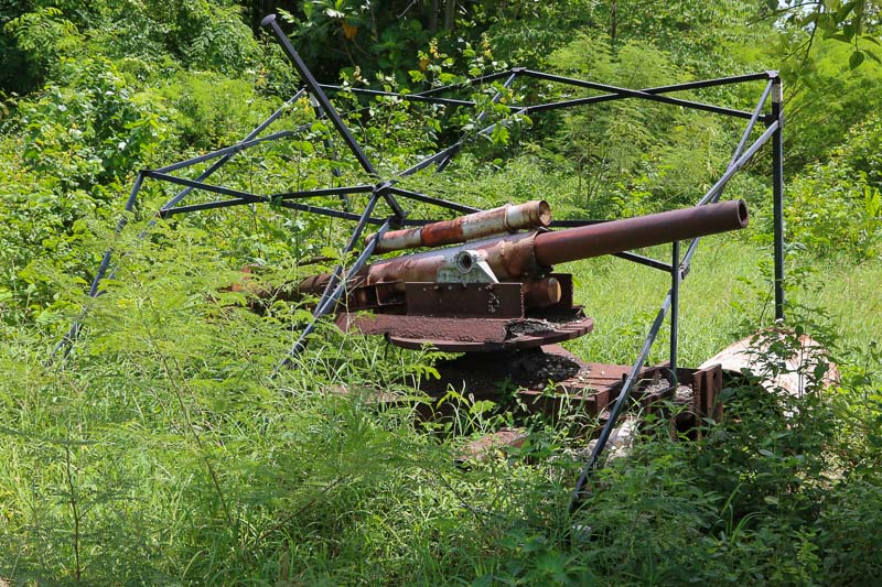 Japanese Gun from WWII