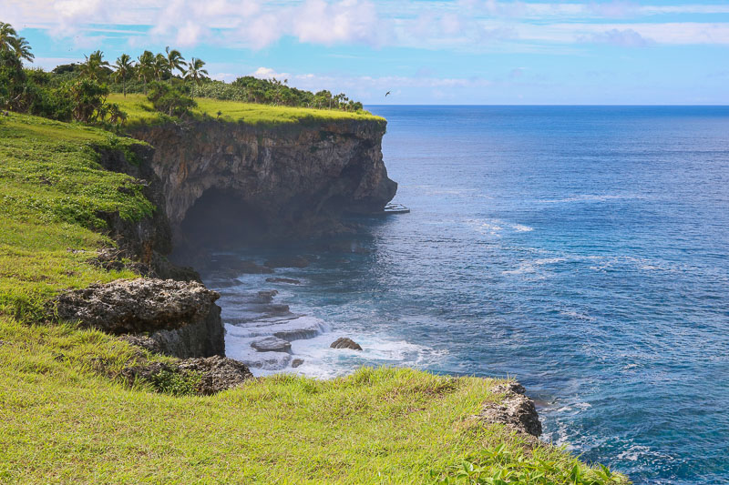 South coast of Tongatapu Island