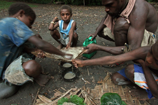 Kava drinking
