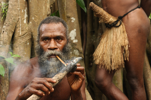 Tribal man