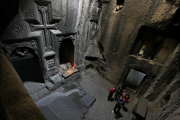 Geghard cave monestary