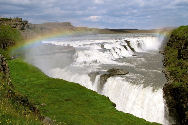 Gullfoss waterfall