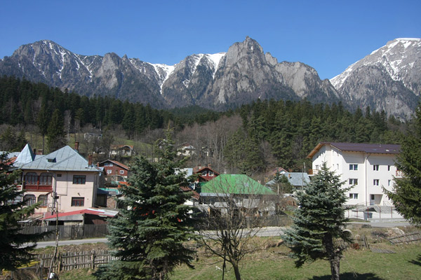 Train journey Bucharest - Brasov