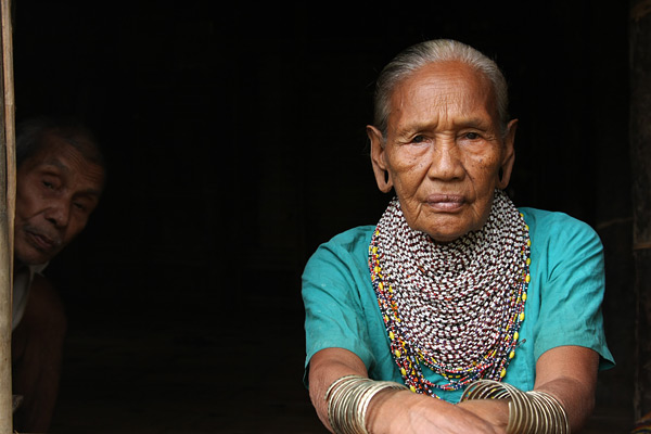 Tripura woman and man from Chittagong Hill Tracts