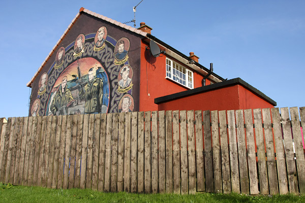 Republic mural on Whiterock Rd
