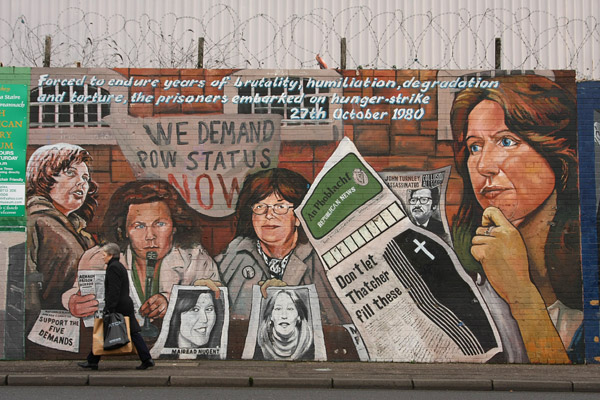 Solidarity Wall on Falls Rd
