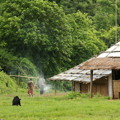 Boga lake village