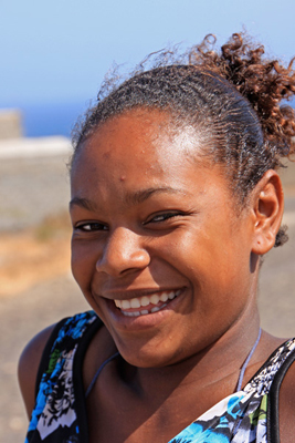 Cabo Verde girl