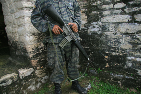 armed military