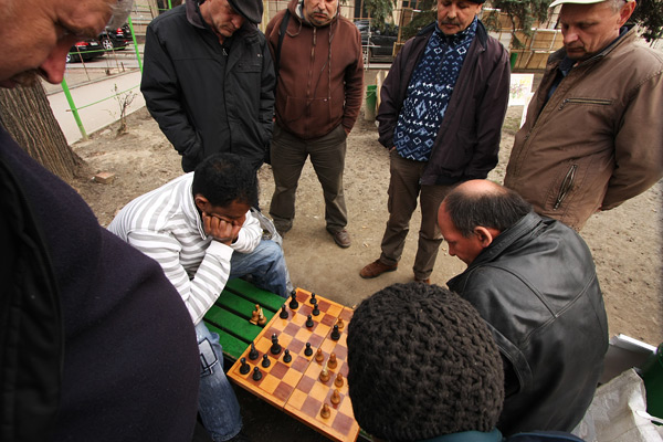 men in Chisinau