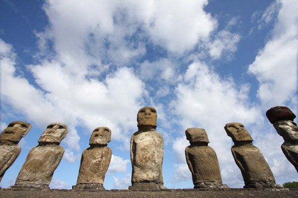 Moais of Ahu Tongariki