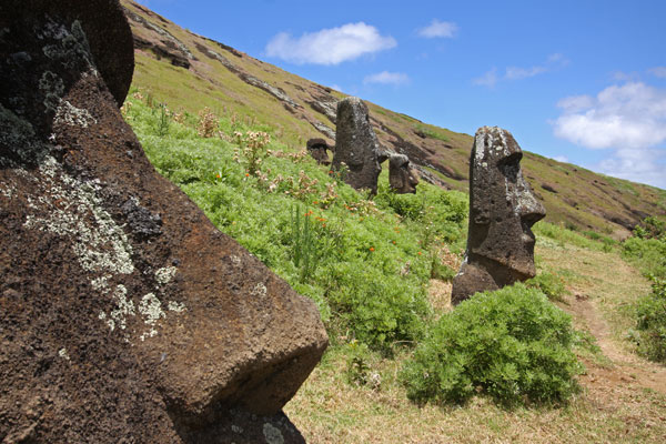 Moais of Rano Raraku