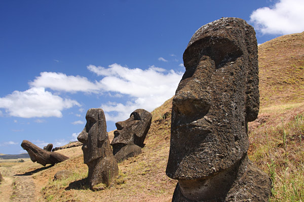 Moais of Rano Raraku