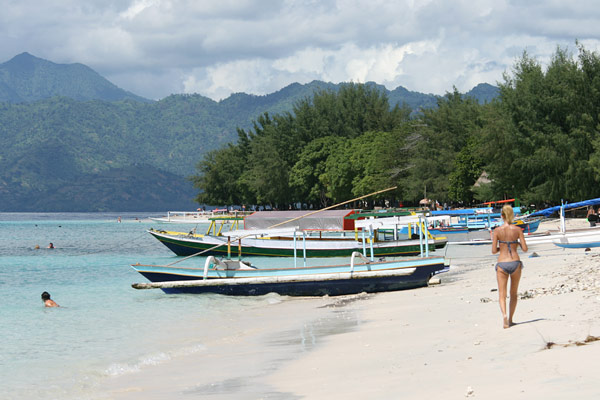 Trawangan beach