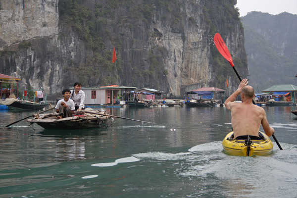 Floating village
