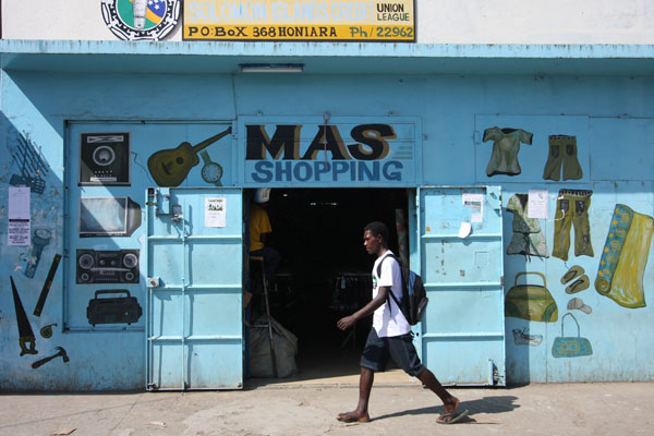 Honiara shopping