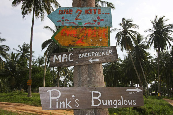 Ko Pha Ngan signs