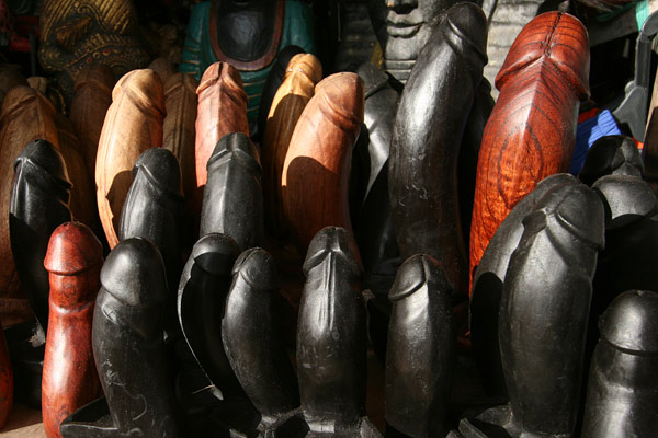 wooden penis