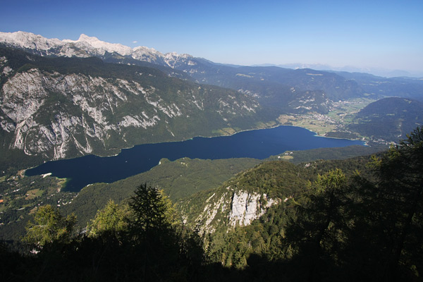 View of Lake Bohinj