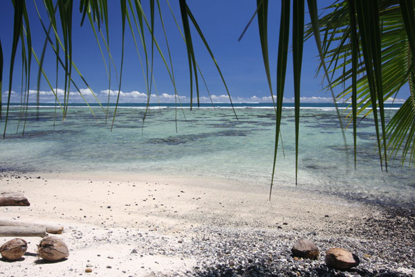 white sand beach