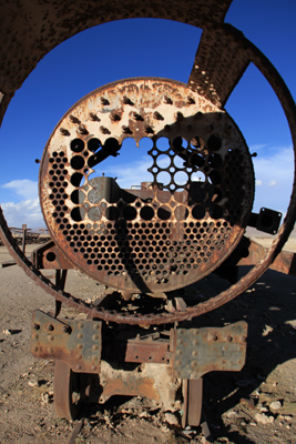 Train graveyard