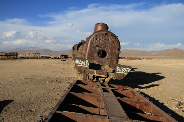 Train graveyard